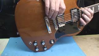 Gibson SG Goodbye Robot Tuners [upl. by Etom]