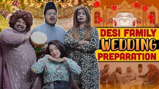 Desi Family amp Wedding Preparation  Unique MicroFilms  Comedy Skit  UMF [upl. by Illil]