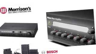 Bosch PA Amplifiers Speakers Microphones [upl. by Biernat]