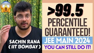 🔥6 BEST Tips  JEE Mains April 2024 Strategy  Cut Off Marks vs Percentile  2nd Attempt [upl. by Sirenay354]