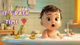 Bathing Song  रोज़ नहाओ Hindi Rhymes For Kids [upl. by Ecile638]