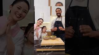 Cooking with Michael B Jordan Kimono Mom [upl. by Aronel]