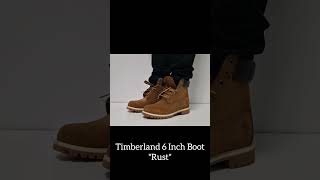 BETTER THAN THE OG TIMBERLAND 6 INCH BOOTS quotRUSTquot timberlands sneakers trending [upl. by Annekam]