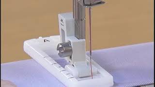 How to create a buttonhole on a Brother mechanical sewing machine [upl. by Moulden948]