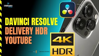 Delivery HDR video to YouTube with DaVinci Resolve 174  Sample Footage iPhone 13 [upl. by Eam354]