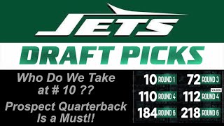 Jets 2024 PreDraft Analysis Quarterback is a Must [upl. by Chico]