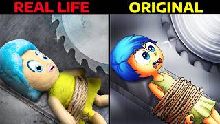 INSIDE OUT Real Life VS Parody The Best Animation TikToks in Real Life 3 [upl. by Anilegnave153]