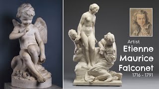 Artist Etienne Maurice Falconet 1716  1791  French Baroque Rococo amp Neoclassical Sculptor  WAA [upl. by Stefa]