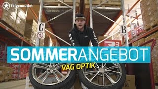 SOMMERANGEBOT  VAG Optik  felgenoutlet [upl. by Eserahs]