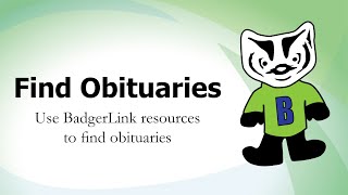 Find Obituaries [upl. by Atiram]