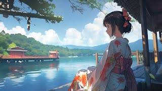 Beautiful Japanese Piano Music  Stop Overthinking Stress Relief Music Sleep Music Calming Music [upl. by Eanwahs]