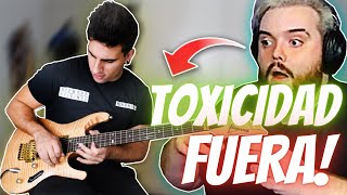 EL CUARTETO DE IBAI Toxicidad Fuera  Metal Version Guitar Cover  LucasRequena IbaiLlanos [upl. by Nibas]