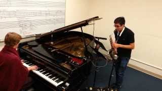 Pi in Song Piano and Saxophone [upl. by Yeleen881]