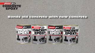 Pioneer Pro  How To Use Concrete Epoxy [upl. by Ahsiyn]