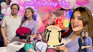 Rabeeca khan 20th birthday celebration Vlog  Rabeeca khan birthday 2024 [upl. by Yknarf94]