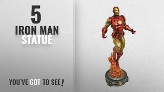 Top 10 Iron Man Statue 2018 Diamond Select Toys Marvel Gallery Classic Iron Man PVC Figure [upl. by Esilrac602]