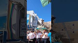 Procession of San Miguel  the Patron Saint of Torremolinos 😊😮 🇪🇸 shorts krieljan fyp [upl. by Schou]