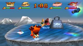 Crash Bash  Battle Mode  Tilt Panic Hard  ePSXe 180 [upl. by Pooh72]