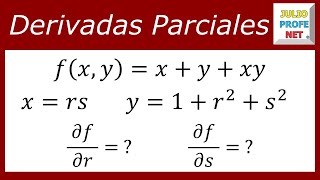 Regla de la cadena en funciones multivariadas  Ej 1 [upl. by Cowen]