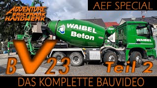 Bauvorhaben BV23–Teil2 Komplettsanierung Haus 141 Deutsche Reihenhaus AG – Baumängel  Betonplatte [upl. by Aytida]