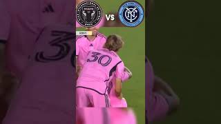 inter miami vs new york city fc messi football footballshorts ronaldo intermiami newyorkcity [upl. by Cindra]