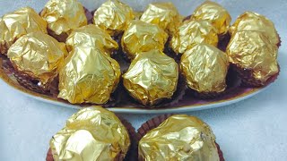 HOMEMADE FERRERO ROCHER CHOCOLATE [upl. by Yelyab]