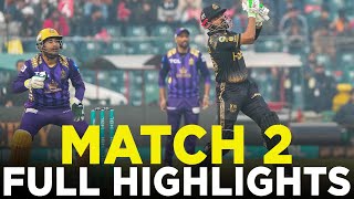 Full Highlights  Quetta Gladiators vs Peshawar Zalmi  Match 2  HBL PSL 9  M2A1A [upl. by Sev835]