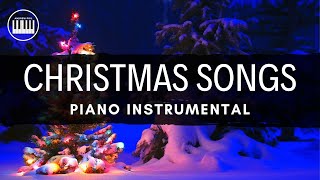 1 HourCHRISTMAS SONGS PIANO INSTRUMENTAL  RELAXING CHRISTMAS MUSIC  PIANO MEDLEY [upl. by Emaj]