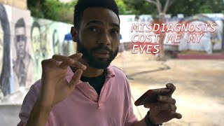 Living In Jamaica Ep 1 Misdiagnoses Cost Me my Eyes Tarik Bailey Tells His Story [upl. by Ramos]