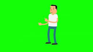 green screen character kit  green screen video  explainer video kit  green screen vfx [upl. by Hgielrahc]