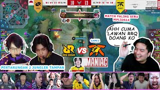 REAKSI LER MARSHA OZAWA LIAT RRQ VS ONIC GAME 1 REACTION STREAMER FNATIC ONIC vs RRQ HOSHI MPLIDS14 [upl. by Nedrah]