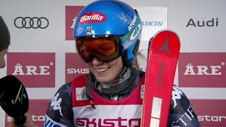 AUDI FIS Ski World Cup  Womens Slalom  Are SWE March 10 2024 2nd run sheskis atomic [upl. by Edals]