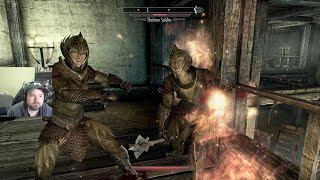 The Elder Scrolls V  Skyrim Episode 9  Thalmor Embassy Slaughter [upl. by Kahcztiy]