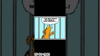 Funny Garfield Comics 9  A big bird Part 1 youtube shorts garfield birds part1 funny [upl. by Edals486]