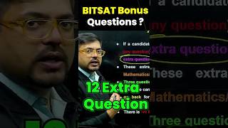 BITSAT Exam Bonus Questions😱😱bitsat bitsat2024 bitsatpreparation bits bitspilani [upl. by Siddra]