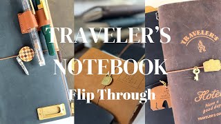 2024 Travelers Notebook Mid Year Flip Through [upl. by Anam]