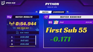 Python Speedrun WR  54944 [upl. by Yoong]