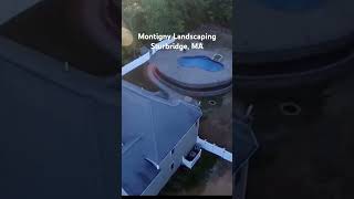 Montigny Landscaping of Sturbridge Massachusetts dronevideo landscapephotography sturbridgema [upl. by Ydroj]