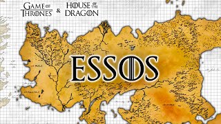 Complete Essos Map EXPLAINED Game of Thrones [upl. by Raynard]