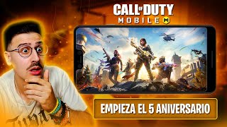 🔴JUGANDO EL NUEVO ANIVERSARIO 5 de COD MOBILE 🔴 [upl. by Rennoc]