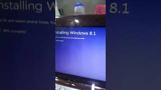 Installing Windows 81 cause why not windows windows8 netbook [upl. by Collin238]