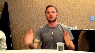 Interview With Shawn Ashmore of FOXs The Following at ComicCon 2012 [upl. by Yelkao]