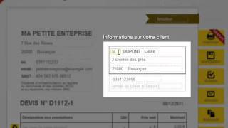 Devis ou Facture AutoEntrepreneur gratuit en 4 minutes [upl. by Hamon]