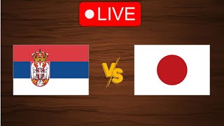 🔴 Live Serbia vs Japan  Live Play By Play Scoreboard [upl. by Sivar]