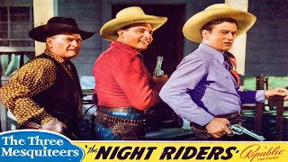 THE NIGHT RIDERS  John Wayne Ray Corrigan  Free Western Movie English [upl. by Bust]