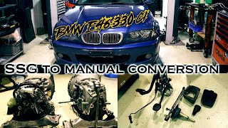 BMW E46 330ci SSG to manual conversion [upl. by Ann]