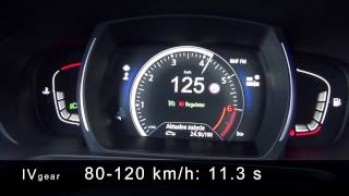 Renault Kadjar 12 TCe 130KM  acceleration 80120 kmh [upl. by Alyose]