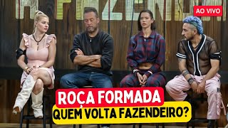 💥A FAZENDA 16 ao vivo FORMAÇÃO DA ROÇA EM A FAZENDA 16 VOTAÇÃO AO VIVO [upl. by Enaht]