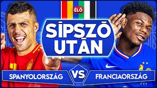 Spanyolország  Franciaország REAKCIÓ  Sípszó után  Unibet [upl. by Drarehs811]