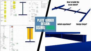 Example of Plate Girder Design FrameMindsEngineering [upl. by Rehnberg325]